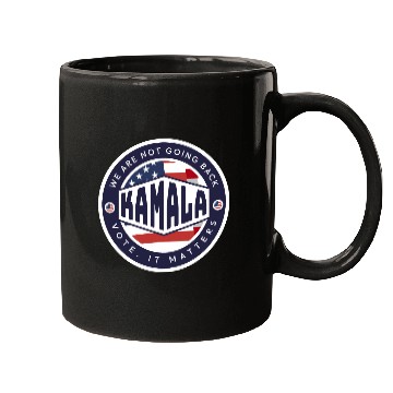 Discover Kamala Harris: We are NOT Going Back Mugs