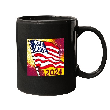 Discover Vote 2024 Election Mugs 0001