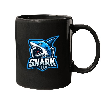 Discover Shark Team Mugs