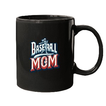 Discover Proud Baseball Mom: Swinging for the Fences.t-shir Mugs