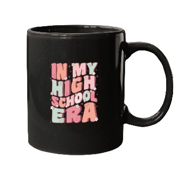 Discover In My High School Era Cute Groovy Back to School Mugs