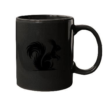 Discover Cute Squirrel With A Bushy Tail Mugs