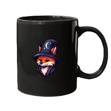Discover Fox Wizard - Magic Fantasy Mugs
