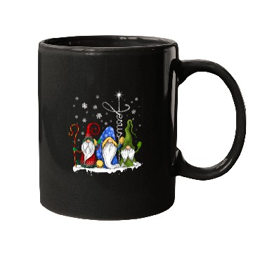 Discover Merry Christmas Gnomes Xmas Family Men Women Mugs