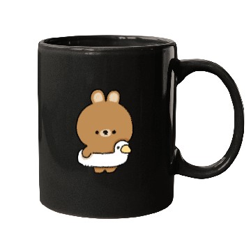 Discover Swimming Bunny Mugs