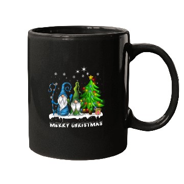 Discover Merry Christmas Gnomes Xmas Family Men Women Mugs