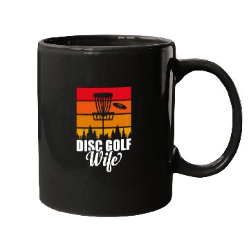 Discover Disc Golf Wife Mugs