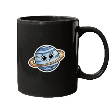 Discover Explore the Cosmos with Our Quirky Planet Mugs