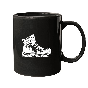 Discover Nature Forest Hiking Boot Mugs