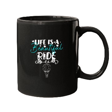 Discover Hot Air Balloon Company Fire Adventure Mugs