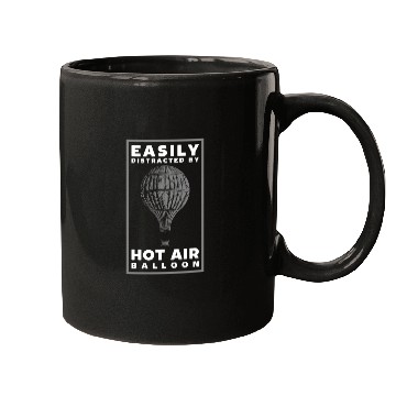 Discover Hot Air Balloon Clouds Sport Mugs