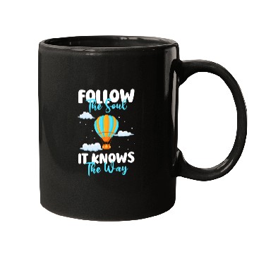 Discover Balloon Flying Clouds Sport Mugs