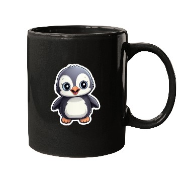 Discover Penguin Famila, Cute Penguin, Penguin logo Mugs