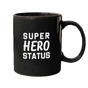 Discover Super Hero Status Mugs