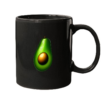 Discover Avocado food art vegan design 7 Mugs