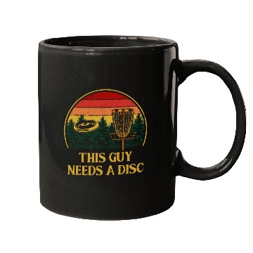 Discover This Guy Needs a Disc Sports Disc Golf Games Golfe Mugs
