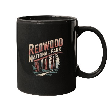Discover Redwood National Park Mugs