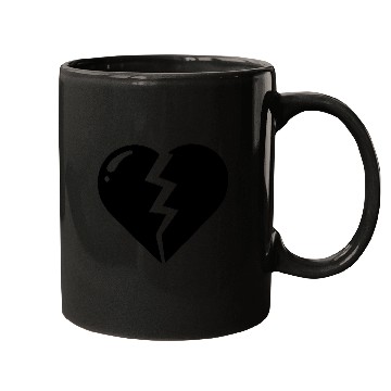 Discover Heart broken hearts vector path16 Mugs