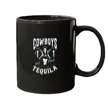 Discover Cowboys and Tequila - Cowgirl Mugs