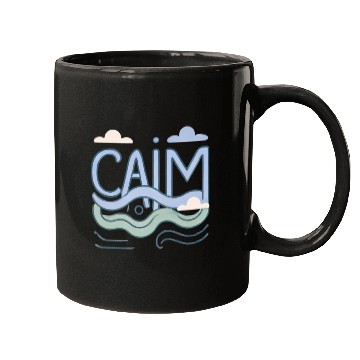 Discover Calm: Peaceful and Minimalist Design Mugs