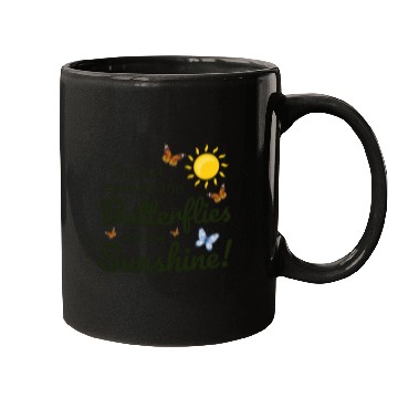 Discover Butterfly Sunshine Insect Collector Entomology Mugs
