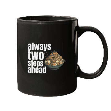 Discover always two steps ahead Mugs