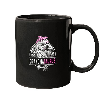 Discover Grandmasaurus Fun Grandmasaurus Mother's Day 1BK8 Mugs