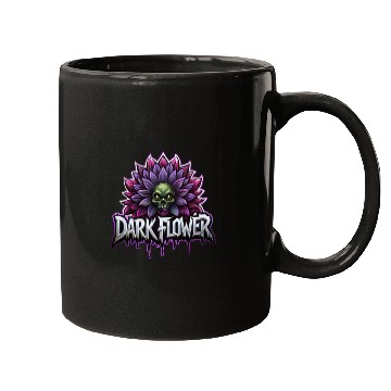 Discover Dark flower, zombie style, dark fantasy Mugs