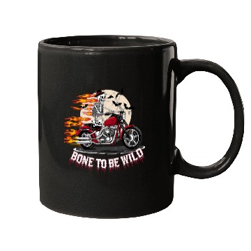 Discover Bone to be wild, Halloween Mugs