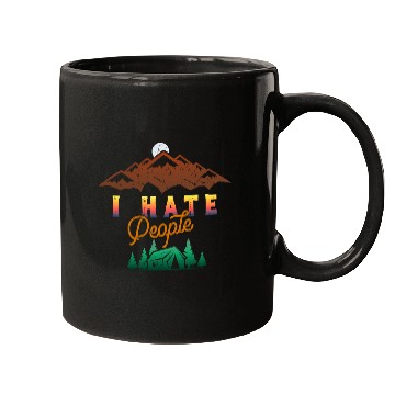 Discover I Hate People Mugs