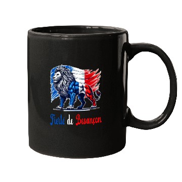 Discover The pride of Besançon flag design Mugs