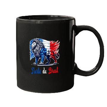 Discover The proud Brest flag design Mugs