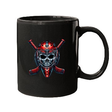 Discover Skull Hockey Goalie Mugs