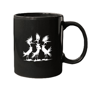 Discover Crazy Funny Bird Group Mugs