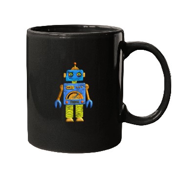 Discover Hey Robot Vintage Mugs