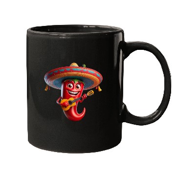 Discover Spicy Mariachi Pepper Mugs