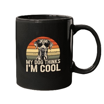 Discover Great Dane My Dog Thinks Im Cool Mugs