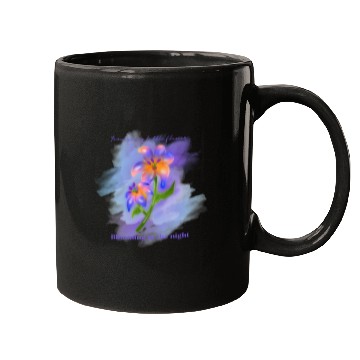 Discover My Midnight Flower Mugs
