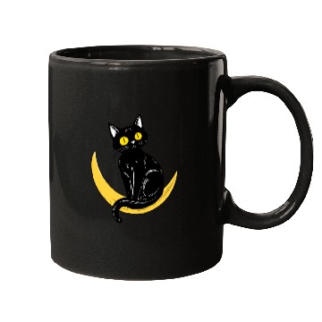 Discover Black Cat Magic Mugs