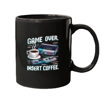 Discover Game Over Insert Coffee 01 Mugs