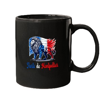 Discover The pride of Montpellier flag design Mugs