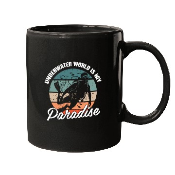 Discover Underwater World Is My Paradise Mugs