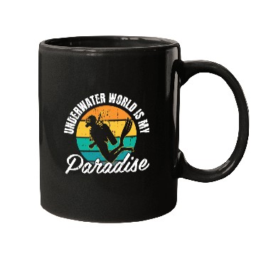 Discover Underwater World Is My Paradise Mugs