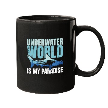 Discover Underwater World Is My Paradise Mugs