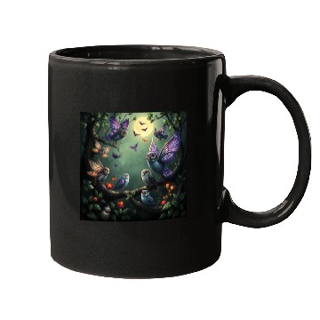 Discover Enchanted Forest Creatures Halloween Ideas Mugs