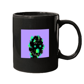 Discover Pixel Black Emerald Mugs