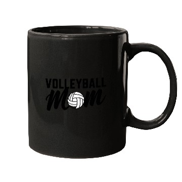 Discover Volleyball Mom Mugs