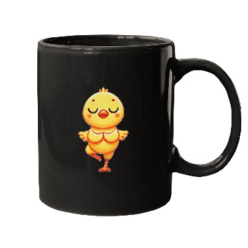 Discover Meditating Duck Yoga Autogenic Training Inner Mugs