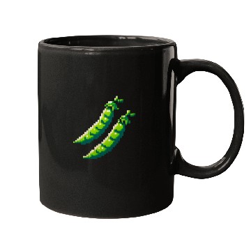 Discover 8 Bit Pixel Peas Mugs