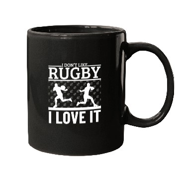 Discover I Love Rugby Funny Rugby Player Mugs